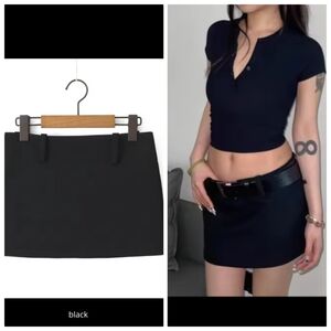 Nwot Artless Forever Sleek Minimalist Mini For Belting 2016 Xs